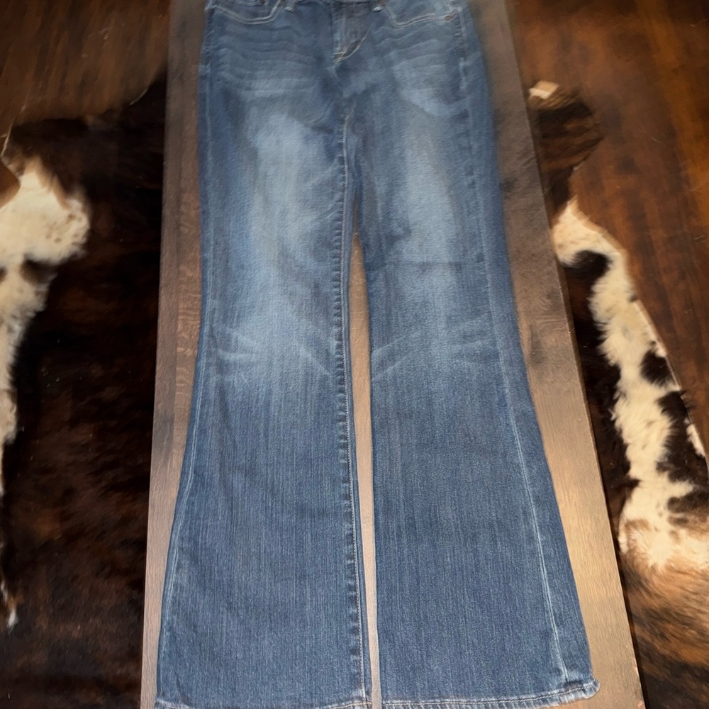 Lucky Brand Women's Medium Blue Flare Jeans